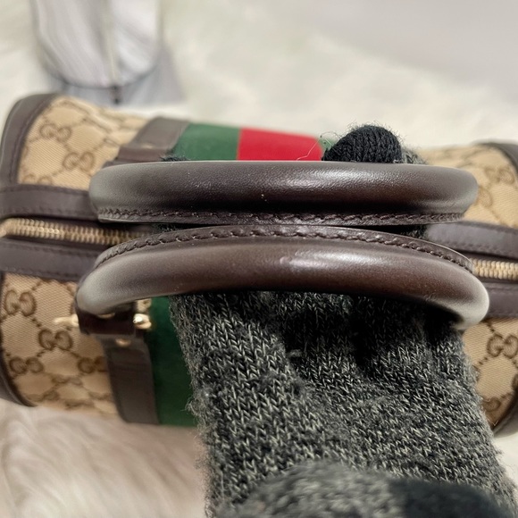 Monogram Vintage Web Small Boston - Picture 9 of 16